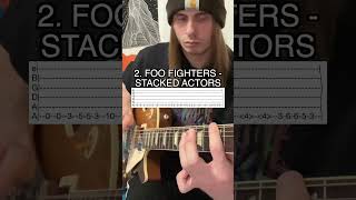 5 MEAN Guitar Riffs 😡 With Tabs [upl. by Eedissac646]