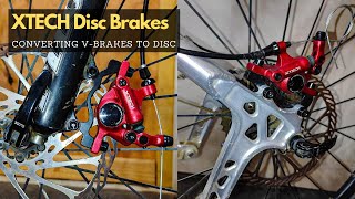 Converting from VBrakes to Disc Brakes [upl. by Whitby]