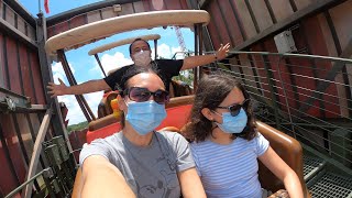 Solo Ride on Barnstormer at Walt Disney World Magic Kingdom [upl. by Daberath]