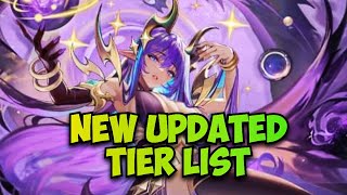 NEW TIER LIST UPDATED‼️C TO SSS WEAKEST TO STRONGEST ALL HERO 👾👾 Mobile Legends Adventure [upl. by Cann967]