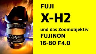 Fuji XH2 mit dem Fujinon 1680 F4 R OIS WR [upl. by Olihs]