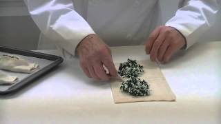 How to make spinach and feta strudel [upl. by Pussej536]