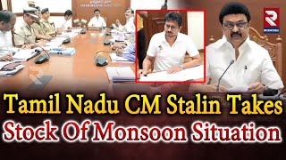 TN CM Stalin Holds Review Meeting On Monsoon Precautionary Measures  RTV International [upl. by Lundeen]