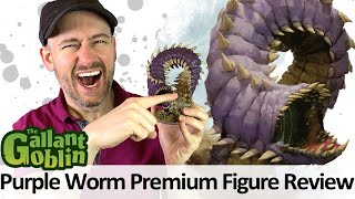 Purple Worm Premium Figure  WizKids DampD Icons of the Realms Prepainted Minis [upl. by Rika]