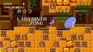 Labyrinth Zone Act 2 FWR 4995s  Sonic Origins [upl. by Kaine]