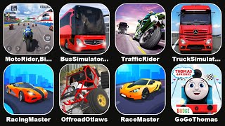 Race Master 3DMoto Rider Bike Racing GameBus SimulatorTraffic RiderTruck SimulatorGo Go Thomas [upl. by Garwood663]