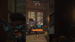 Baptiste and Bastion interaction  Overwatch 2 [upl. by Margherita]