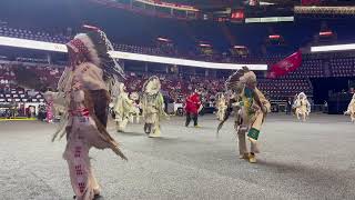 Men Warbonnet Calgary Stampede Powwow 2024 [upl. by Jessy332]