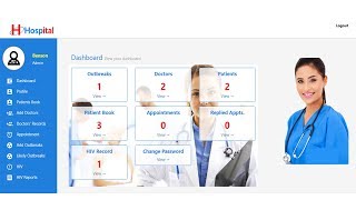 Free Hospital Management System University Project [upl. by Gorlicki]