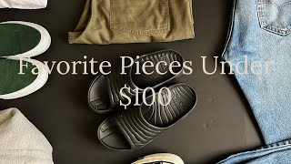 My Favorite Pieces Of Clothing Under 100 [upl. by Iives]