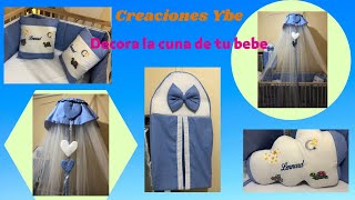 Como hacer mosquitero para la cuna del tu bebeHow to make a mosquito net for your babys crib [upl. by Lauritz386]