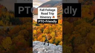 📍New England Fall Foliage Itinerary newengland roadtrip fallfoliage october usatravel [upl. by Iolande386]