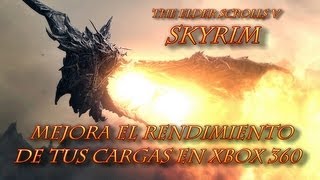 Tutorial para mejorar los tiempos de carga en Xbox360SkyrimOblivionFalloutJuegos Sandbox [upl. by Aissyla]