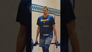 Nikola Jokic on his Game Preparation nikolajokic denvernuggets nba [upl. by Eelorac]