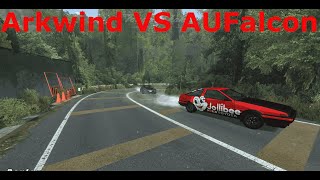 Touge Shakai 1V1 Arkwind VS AUFalcon [upl. by Tricia52]