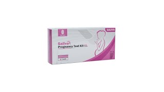 Saliva Pregnancy Rapid Test Kit [upl. by Lindon]