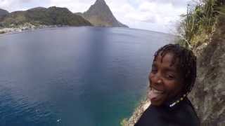 Vacationing in St Lucia [upl. by Eillor]