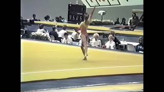 AA 1987 World Championships Boriana Stoyanova BUL FX 9 850 [upl. by Possing]