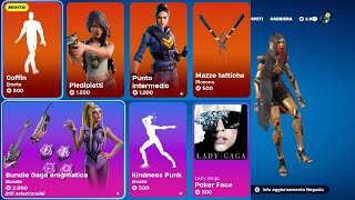 SHOP FORTNITE LADY GAGA COFFIN NOVITA 17 NOVEMBRE 2024 [upl. by Arondell90]