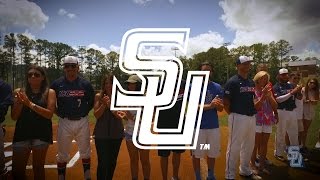 Samford Baseball Celebrates Senior Day [upl. by Ecilegna]