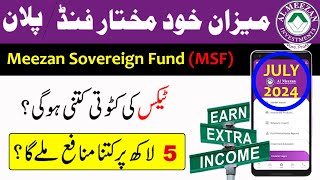 Meezan Sovereign Fund MSF Details July 2024  Meezan Khud Mukhtar Fund  Business Matters [upl. by Jairia]