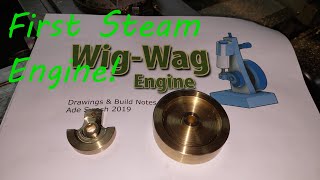 WigWag Steam Engine Build The Flywheel and Crank Disk [upl. by Placia746]