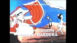 The Flintstones  1966 syndication intro and credits [upl. by Nnairet]