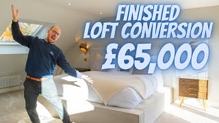 £65000 FINISHED LOFT CONVERSION TOUR  2023 [upl. by Asyram]