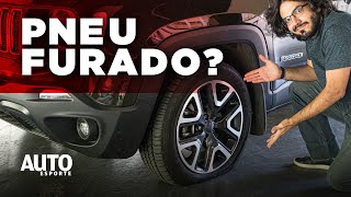 Como trocar o pneu do carro [upl. by Asirehc894]