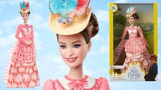 Mary Poppins Returns Doll by Barbie For Disney Store Grand Music Hall Unboxing [upl. by Hcone682]