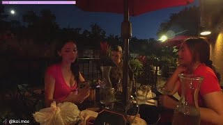 IRL Italian Dinner Date w Friends [upl. by Sassan]