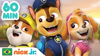 Patrulha Canina  O Melhor da Patrulha Canina por 1 Hora  Nick Jr em Português [upl. by Aw]