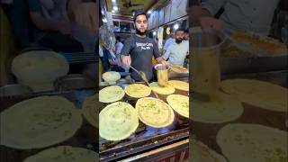 Vrindavan’s Famous Paneer Cheela🤤❤️ at ₹100 Only shorts cheela indianstreetfood [upl. by Arlyn]