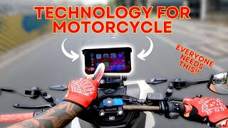 MOTORCYCLE TECHNOLOGY that will SAVE YOU  FIRST HONDA ADV 160 INSTALLED [upl. by Burkley]