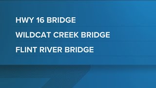 GDOT has closed several bridges due to flooding from Helene other impacts Saturday [upl. by Hermy]