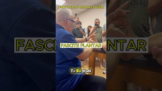 Fascite Plantar Tratamento com Crochetagem [upl. by Johm]