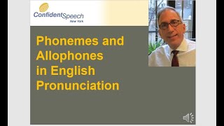 Phonemes and allophones in English pronunciation [upl. by Ecela]