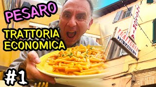 PROVO LA TRATTORIA PIU ECONOMICA A PESARO [upl. by Asined485]