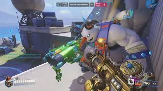 WATCHPOINT GIBRALTAR  PLAY OF THE GAME on OVERWATCH 2 [upl. by Eadwine420]