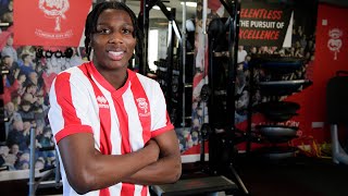 Brooke NortonCuffy is a Lincoln City player [upl. by Tnek824]