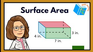 How To Find the Surface Area of Rectangular PrismsMath Defined with Mrs C [upl. by Cranston]