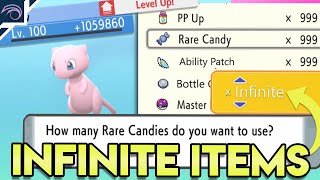 INFINITE ITEMS GLITCH in V112 Pokemon Brilliant Diamond Shining Pearl [upl. by Ardnalac]