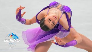 Valieva Shcherbakova Trusova Bell captivate in epic short program  Winter Olympics 2022 [upl. by Meingolda]