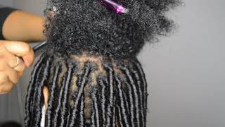 Starting Locs with Comb Coils [upl. by Theda]