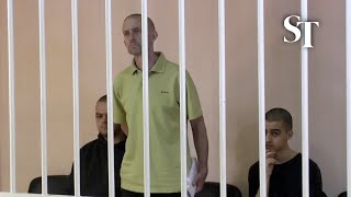 Foreign fighters sentenced to death for joining Ukraine war Russian TV [upl. by Ebeneser378]