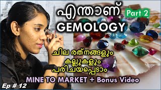 GEMOLOGY  ചില കല്ലുകൾ പരിചയപ്പെടാം  Mine to Market  Bonus Video  PART 2 [upl. by Naivatco]