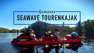 GUMOTEX SEAWAVE Setup als 2 Personen Tourenkajak amp Infos zum Boot  TESTBERICHT Umbauten amp Zubehör [upl. by Ecnerwal761]