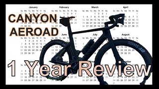 1 Year Review of the Canyon Aeroad CF SLX 8 Disc Di2 [upl. by Aham]