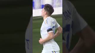 CRUNCHING Byram tackle leads to Dan James goal leedsunited [upl. by Anirbys980]