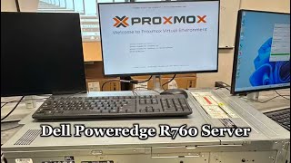 Unboxing amp Setting Up a Dell PowerEdge R760 with Proxmox [upl. by Mahau]